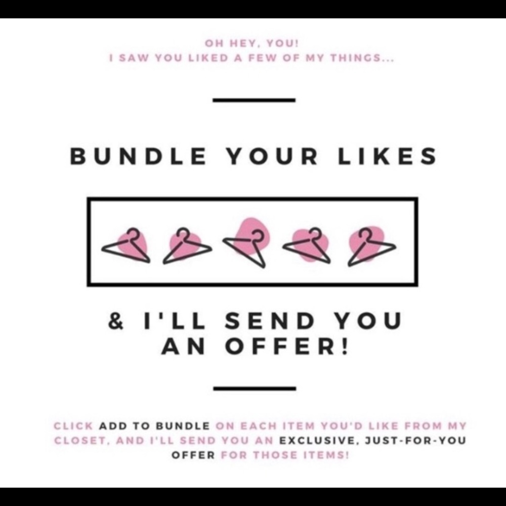 Bundle for discount!!